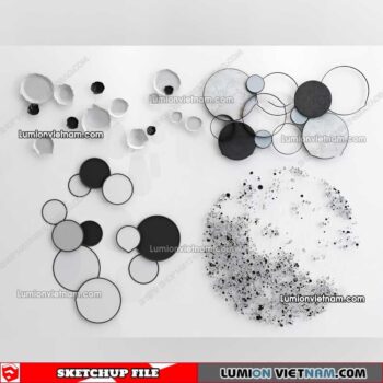 230205. Wall Decor Sketchup Models