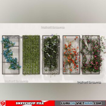 230215. Creeper Plants Sketchup Models