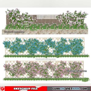 230215. Creeper Plants Sketchup Models