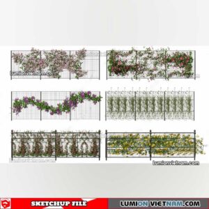 230215. Creeper Plants Sketchup Models