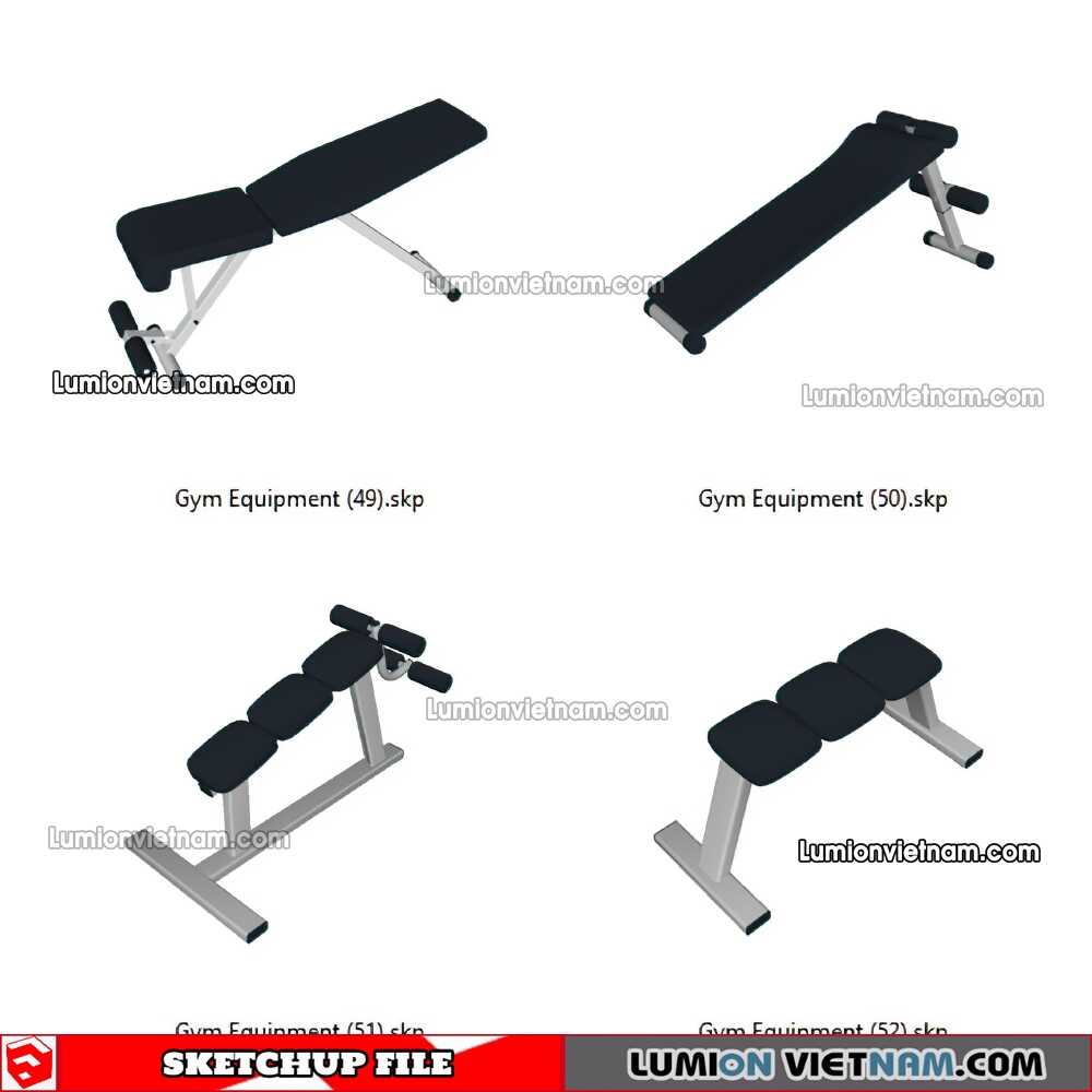 230216-Gym-Equipment-(13)-Sketchup-Models