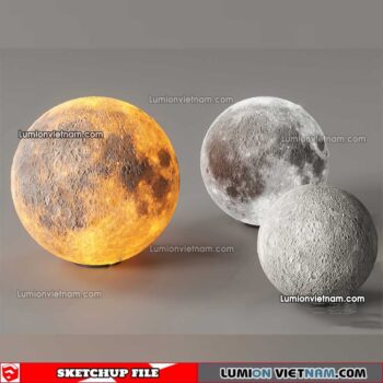 230306. Moon Lamp Sketchup Models