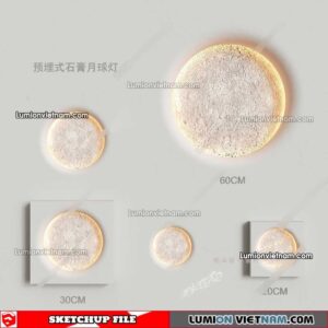 230306. Moon Lamp Sketchup Models
