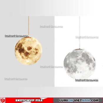 230306. Moon Lamp Sketchup Models