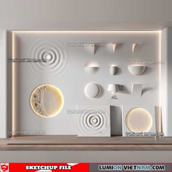 230306. Moon Lamp Sketchup Models