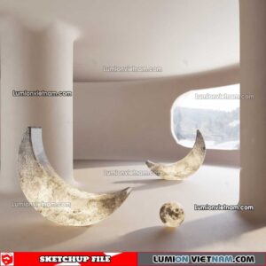 230306. Moon Lamp Sketchup Models