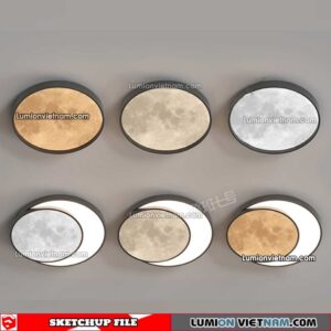 230306. Moon Lamp Sketchup Models