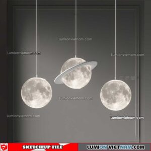 230306. Moon Lamp Sketchup Models