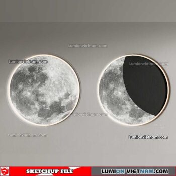 230306. Moon Lamp Sketchup Models