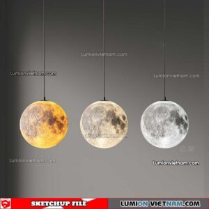 230306. Moon Lamp Sketchup Models