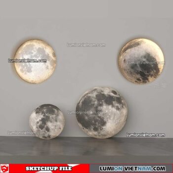 230306. Moon Lamp Sketchup Models