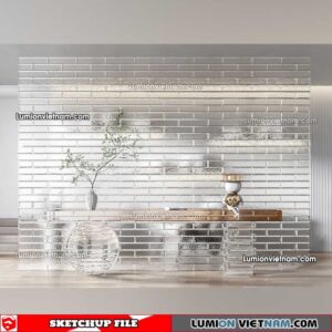 230308. Glass Brick Sketchup Models