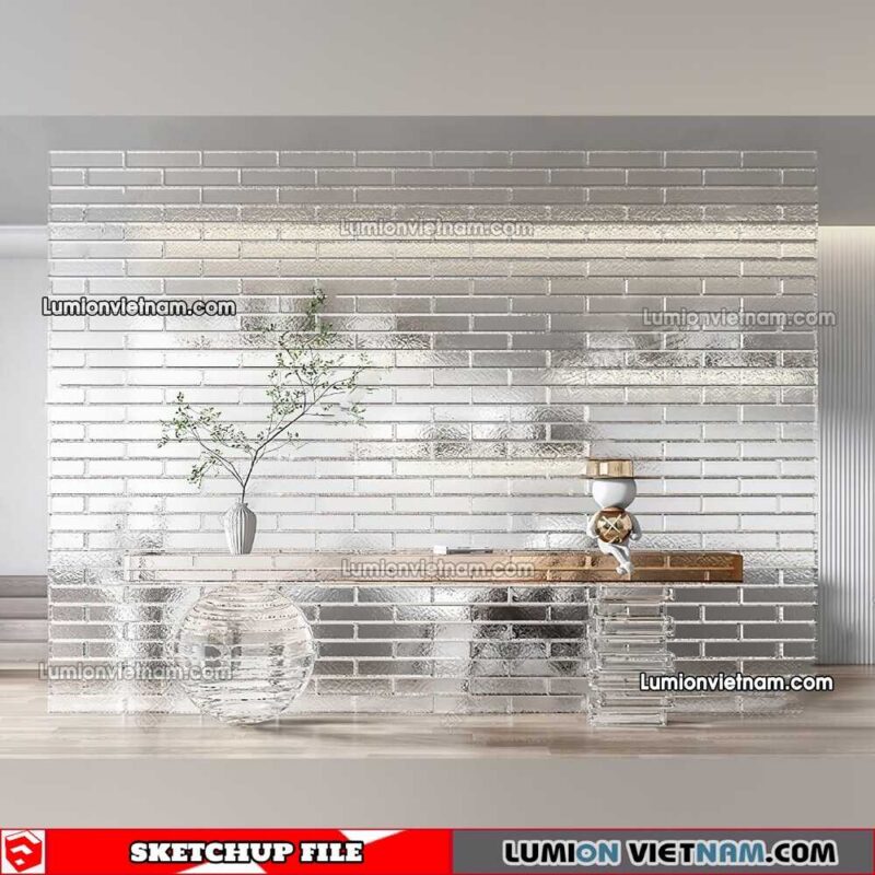 230308. Glass Brick Sketchup Models