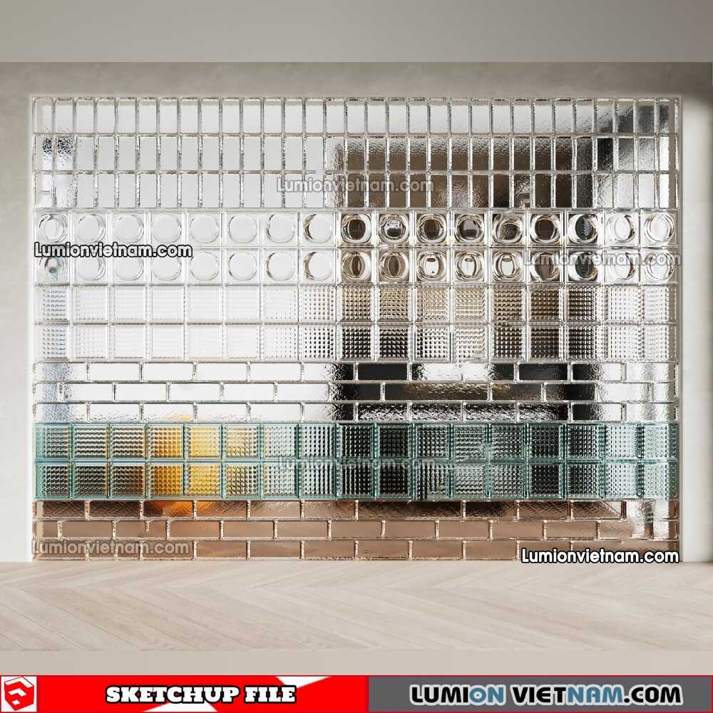 230308-Glass-Brick-(16)-Sketchup-Models