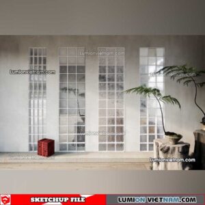 230308. Glass Brick Sketchup Models