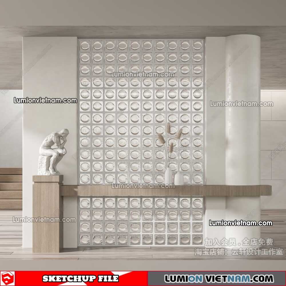 230308-Glass-Brick-(20)-Sketchup-Models