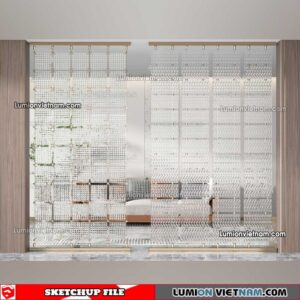 230308. Glass Brick Sketchup Models