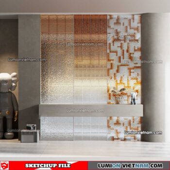 230308. Glass Brick Sketchup Models