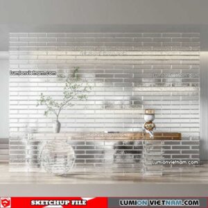 230308. Glass Brick Sketchup Models