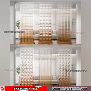 230308. Glass Brick Sketchup Models