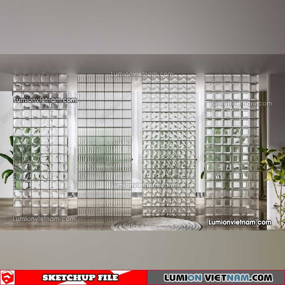 230308-Glass-Brick-(9)-Sketchup-Models