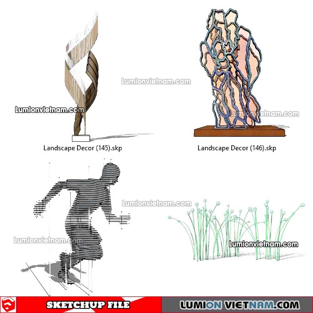 230312-Landscape-Decor-(37)-Sketchup-Models