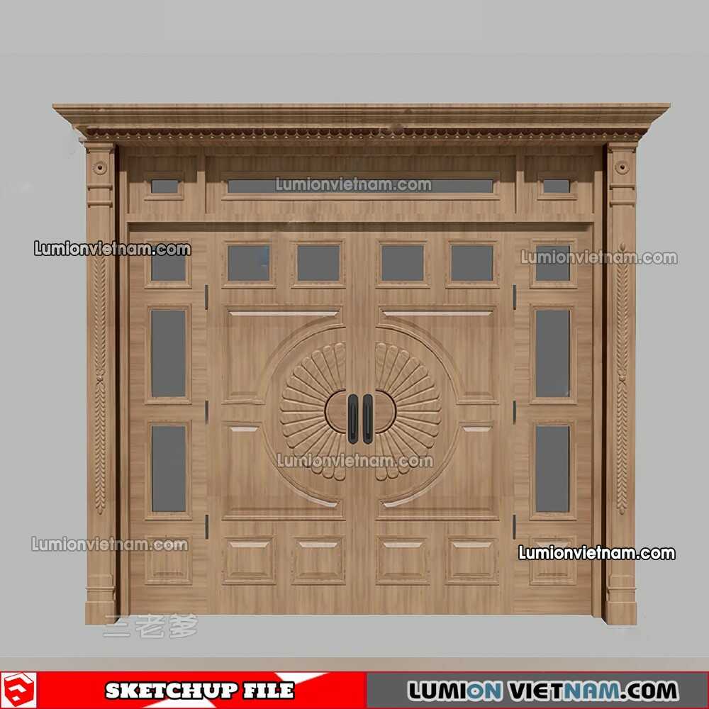 230402-Classic-Door-(11)-Sketchup-Models