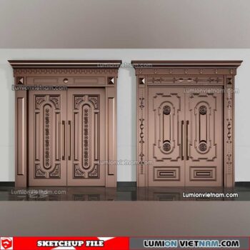 230402. Classic Door Sketchup Models