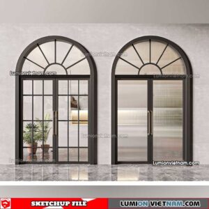 230402. Classic Door Sketchup Models