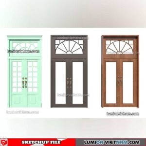 230402. Classic Door Sketchup Models