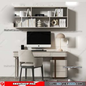 230411.Workplace Sketchup 3D Models