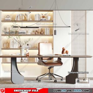 230411.Workplace Sketchup 3D Models