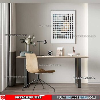 230411.Workplace Sketchup 3D Models