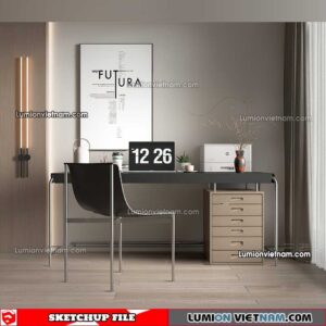 230411.Workplace Sketchup 3D Models