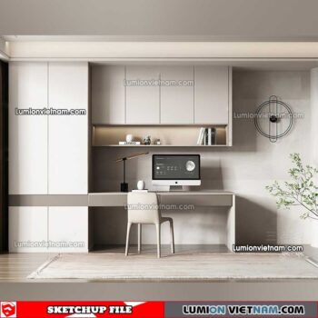 230411.Workplace Sketchup 3D Models