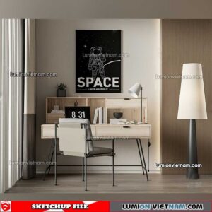 230411.Workplace Sketchup 3D Models