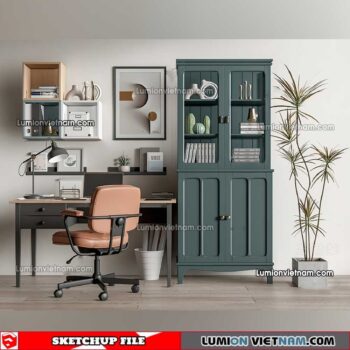 230411.Workplace Sketchup 3D Models