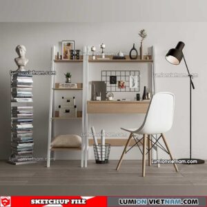 230411.Workplace Sketchup 3D Models