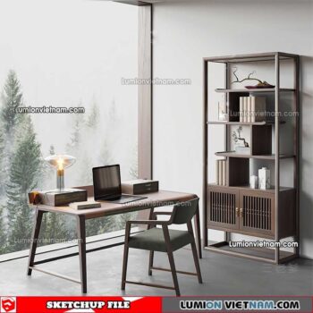 230411.Workplace Sketchup 3D Models