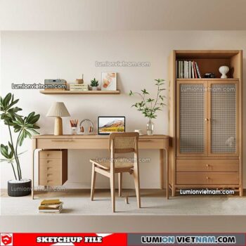 230411.Workplace Sketchup 3D Models