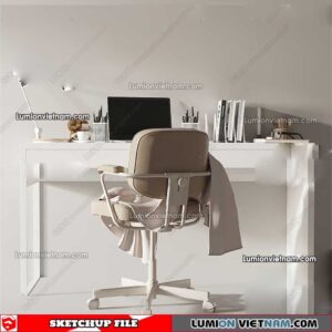 230411.Workplace Sketchup 3D Models