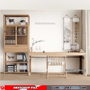 230411.Workplace Sketchup 3D Models