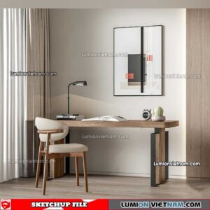 230411.Workplace Sketchup 3D Models