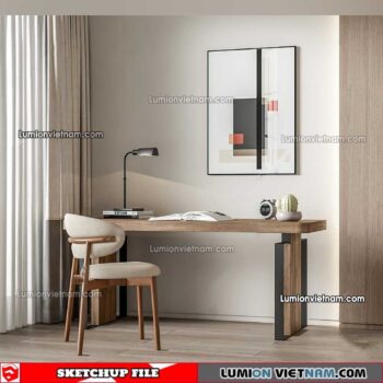 230411.Workplace Sketchup 3D Models