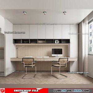 230411.Workplace Sketchup 3D Models