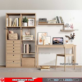 230411.Workplace Sketchup 3D Models