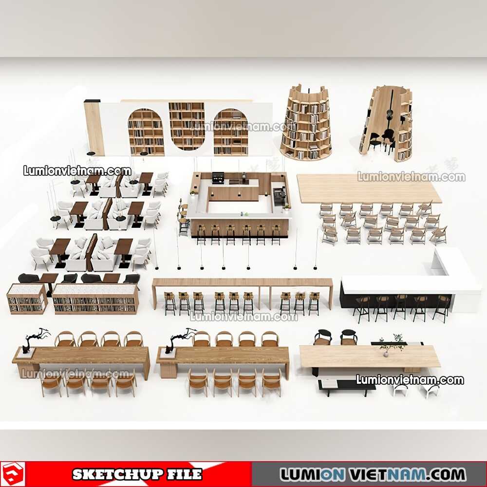 230411-Desk-(41)-Sketchup-Models