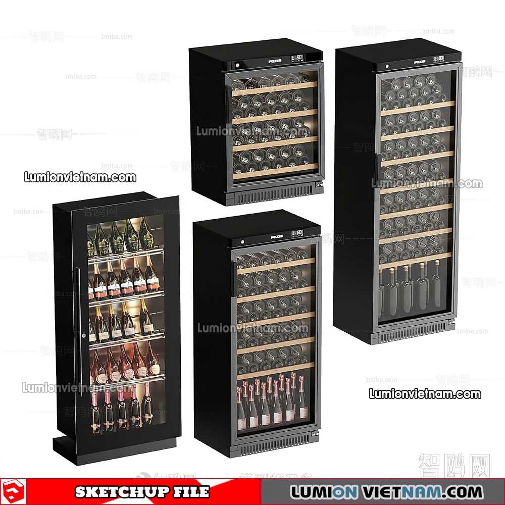 230413-Liquor-Cabinet-(32)-Sketchup-Models