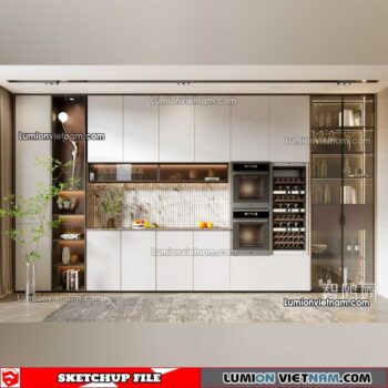 230413. Liquor Cabinet Sketchup Models