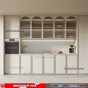 230413. Liquor Cabinet Sketchup Models
